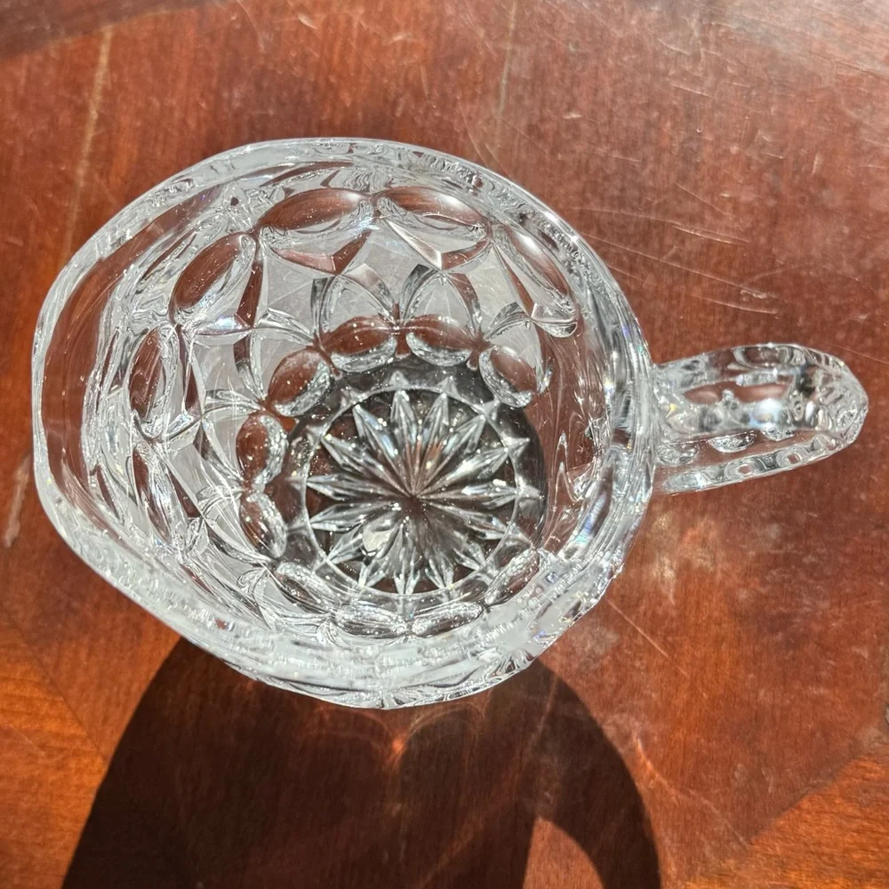 Vintage German NACHTMANN Anglia  Lead Crystal Creamer - Picture 4 of 5